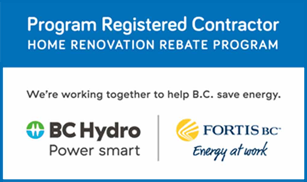 Home Renovation Rebate Program registered contractor 